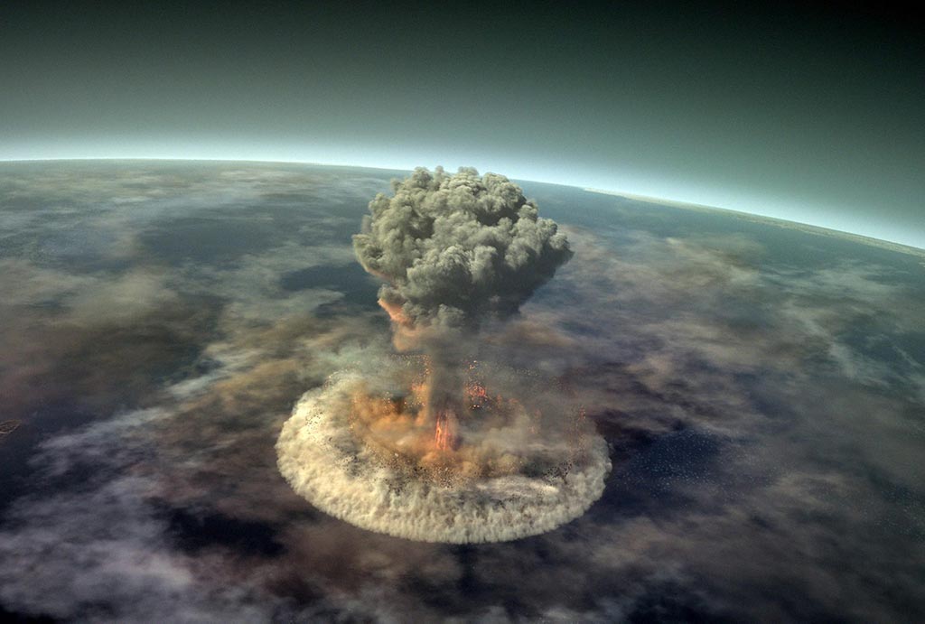 Взрыв от падения тунгусского метеорита